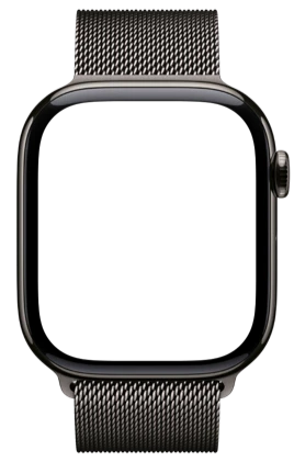 Ochre on Apple Watch, showing what you are owed and a New invoice button you speak into.